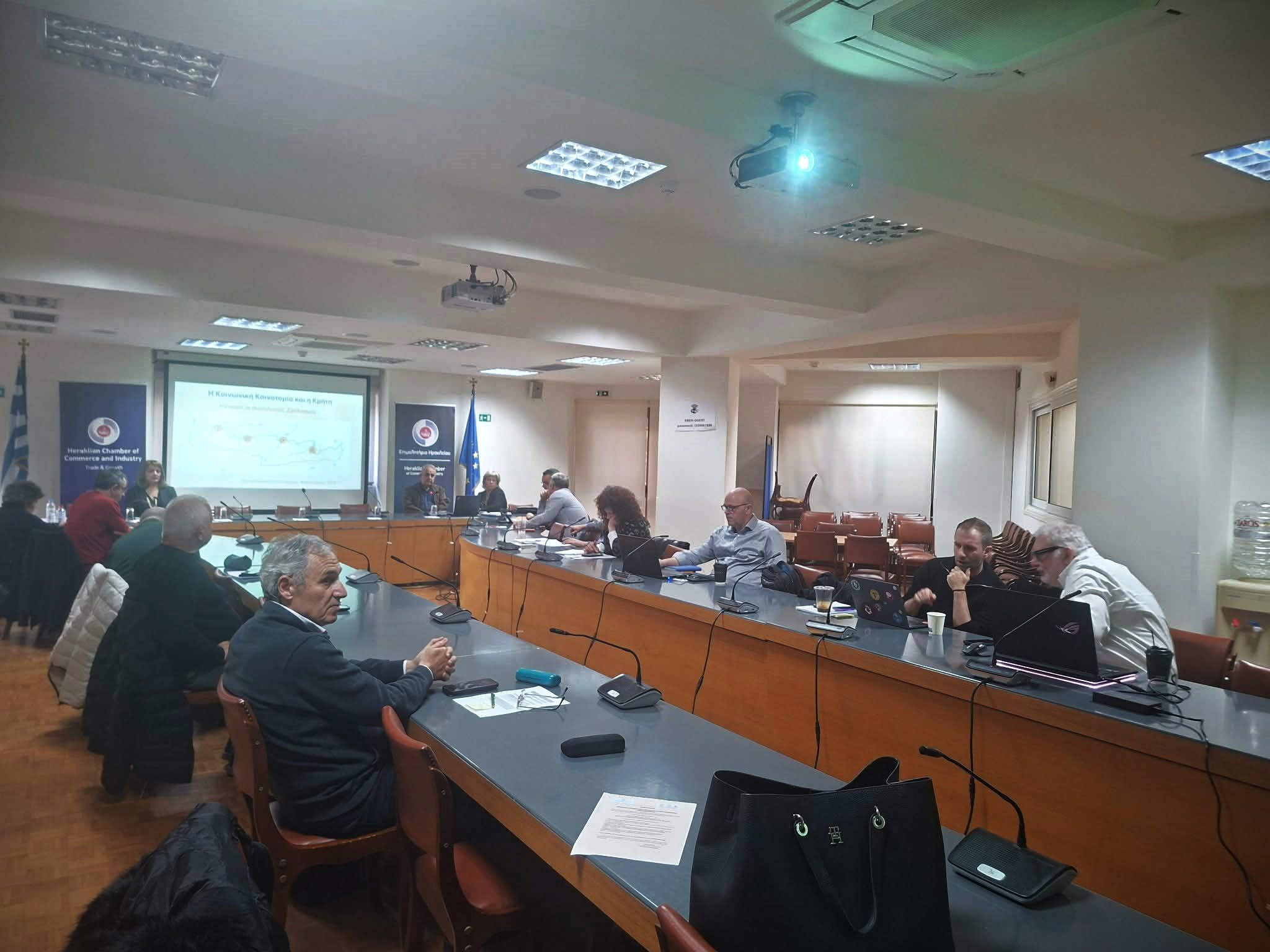 Σύνοδος της 1ης Συνεδρίασης Φόρουμ ΚΑΛΟ Κρήτης Forum members